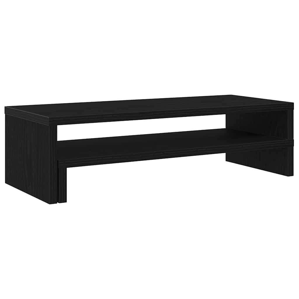 Stojan Na Monitor Černý Dub 54 X 22 X 15 Cm, Konstrukční Dřevo