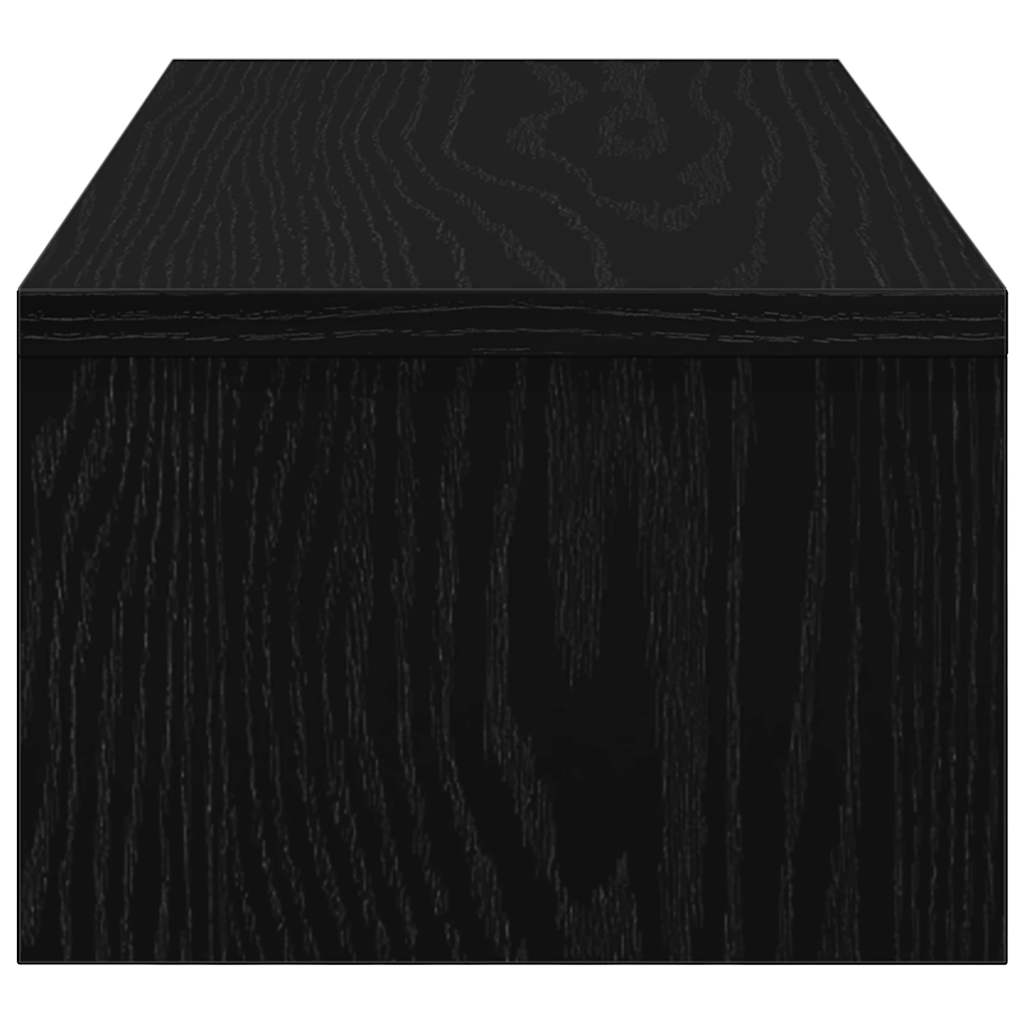 Stojan Na Monitor Černý Dub 54 X 22 X 15 Cm, Konstrukční Dřevo
