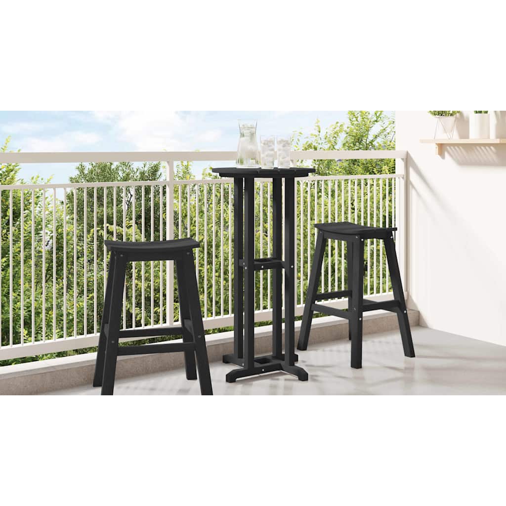 Barový Stůl 55 X 55 X 107 Cm Polyethylen