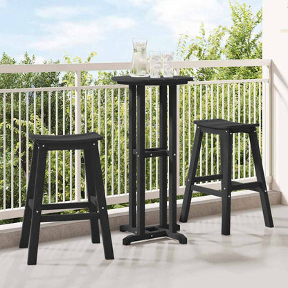 Barová Stolička 2 Ks 52 X 43 X 73,5 Cm Hdpe