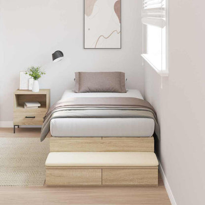 Rám Postele S Úložným Prostorem Se Zásuvkou 75 Cm