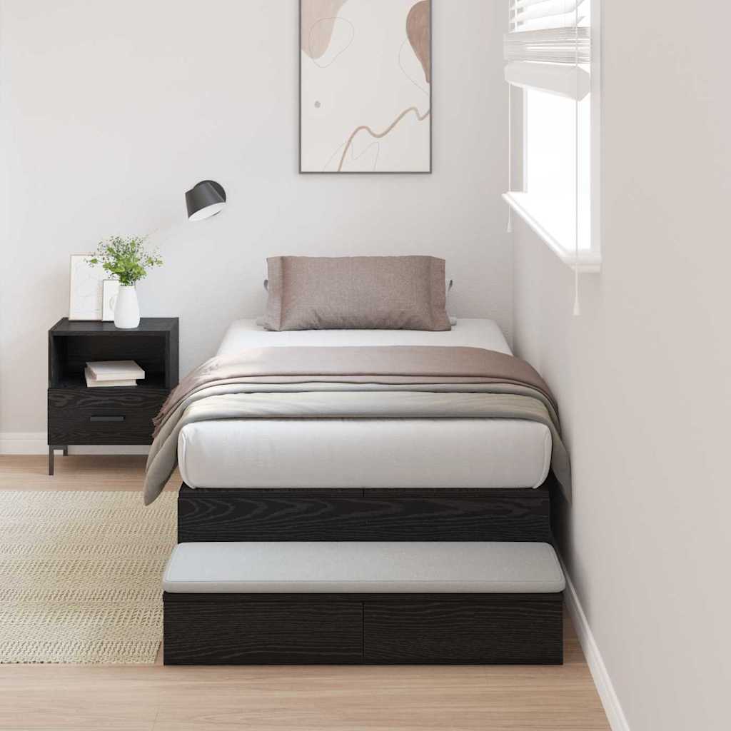 Rám Postele S Úložným Prostorem Se Zásuvkou 75 Cm