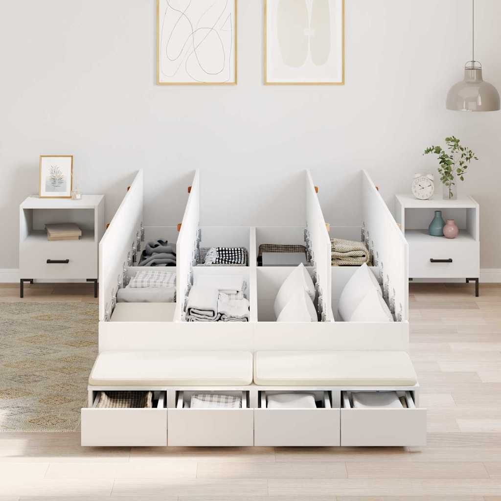 Rám Postele S Úložným Prostorem Se Zásuvkou 75 Cm
