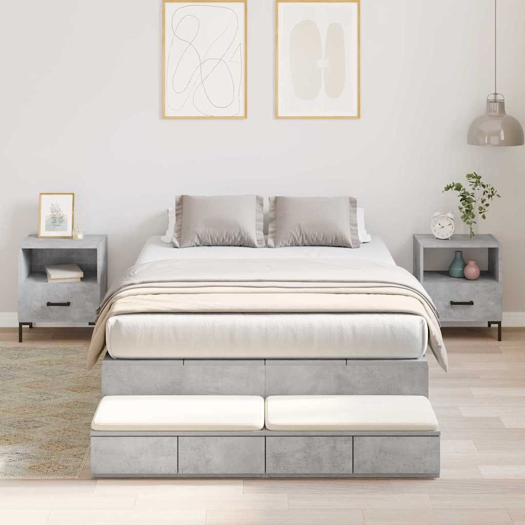 Rám Postele S Úložným Prostorem Se Zásuvkou 75 Cm