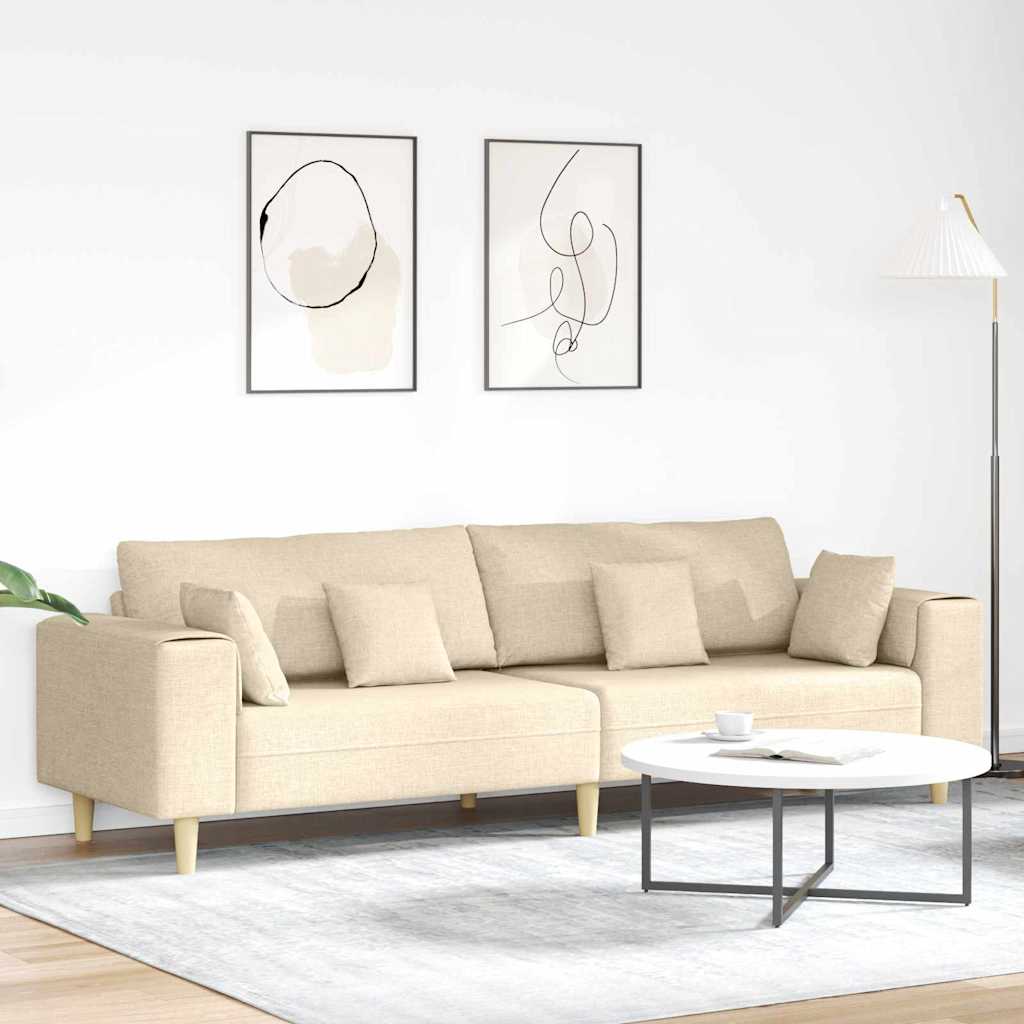 Pohovka 250 X 77 X 76 Cm Textil