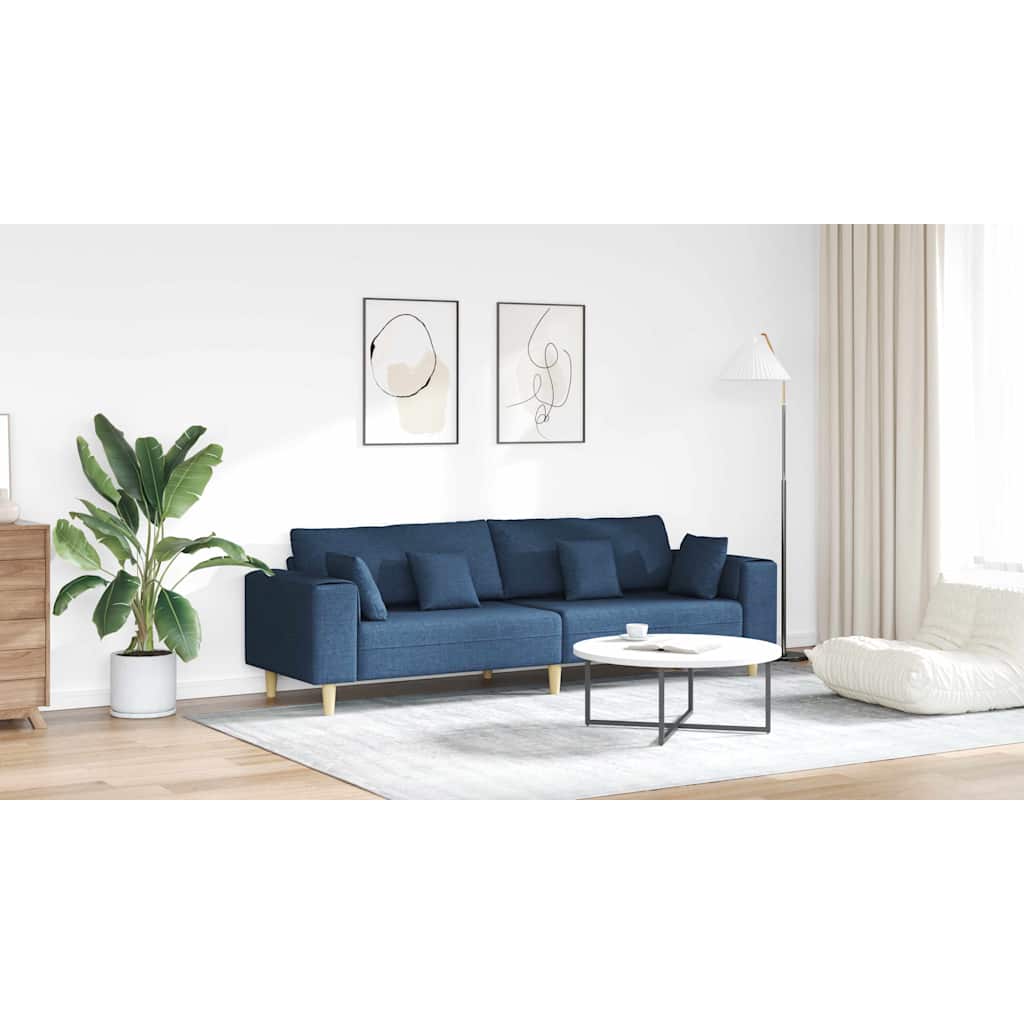 Pohovka 250 X 77 X 76 Cm Textil