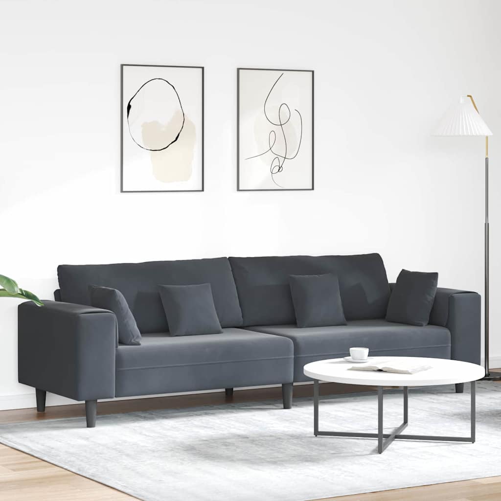 Pohovka 250 X 77 X 76 Cm Samet