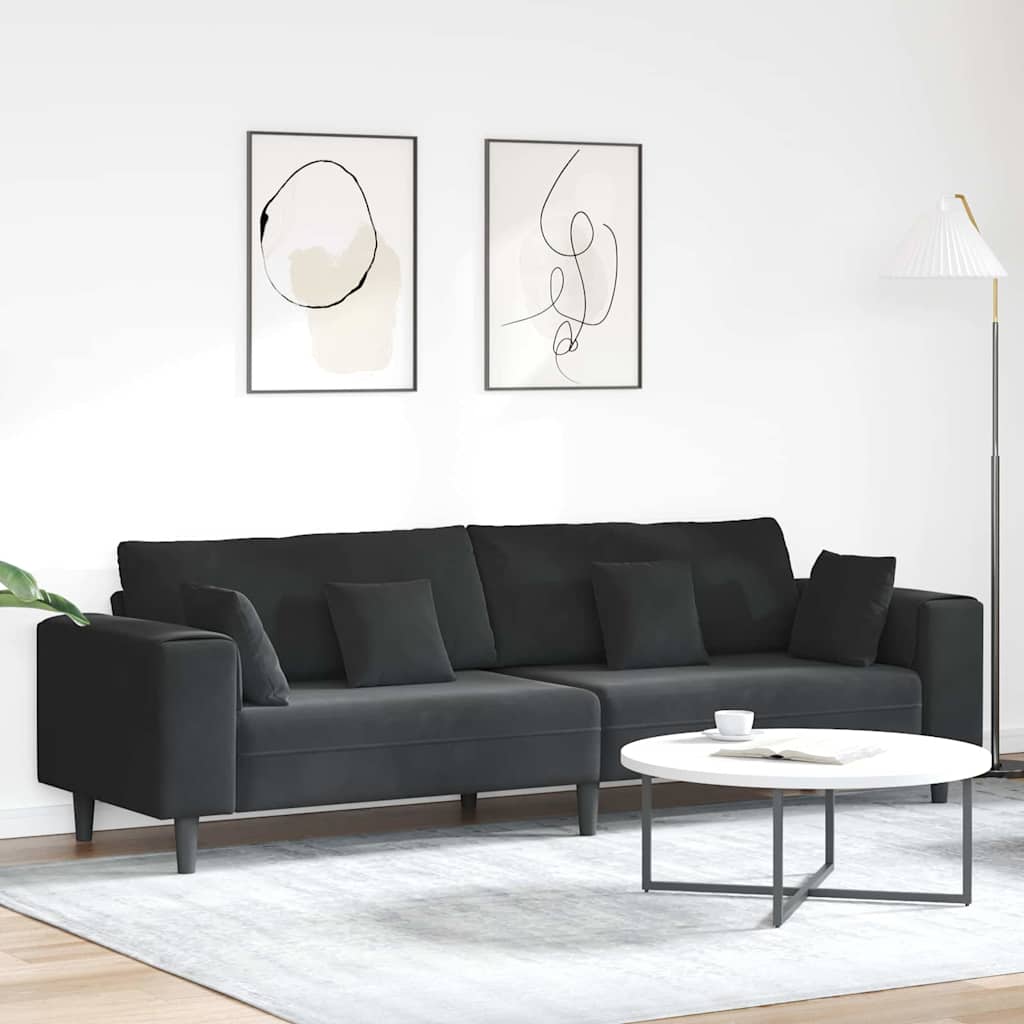 Pohovka 250 X 77 X 76 Cm Samet