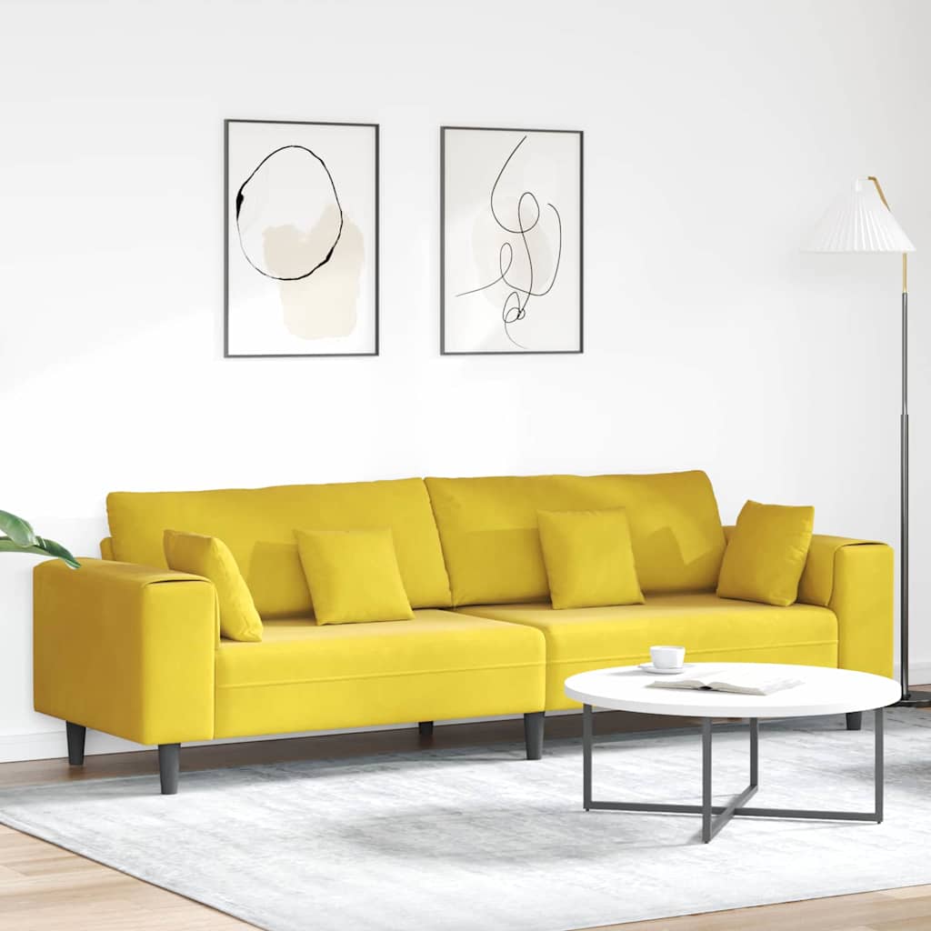 Pohovka 250 X 77 X 76 Cm Samet