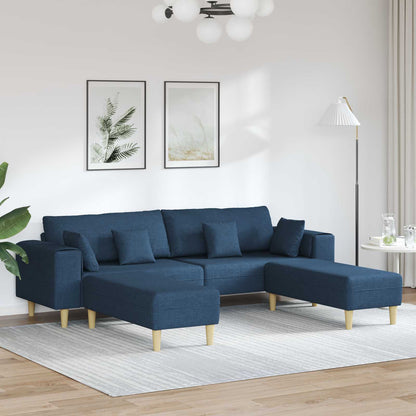 Pohovka 250 X 77 X 76 Cm Textil