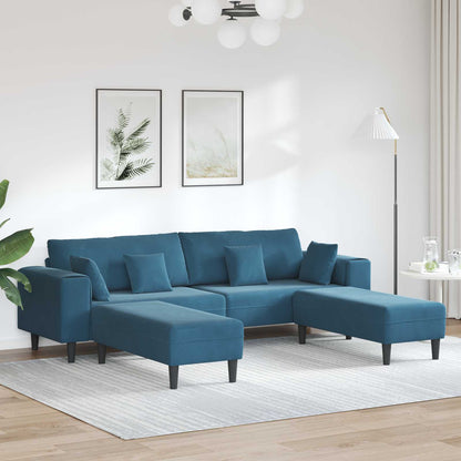 Pohovka 250 X 77 X 76 Cm Samet