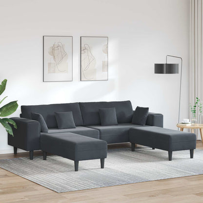 Pohovka 250 X 77 X 76 Cm Samet