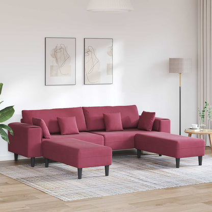 Pohovka 250 X 77 X 76 Cm Samet