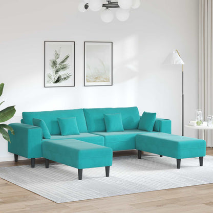 Pohovka 250 X 77 X 76 Cm Samet