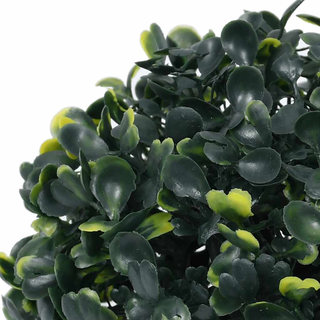 Umělé Buxus Koule S Led Světly 2 Ks Zelené
