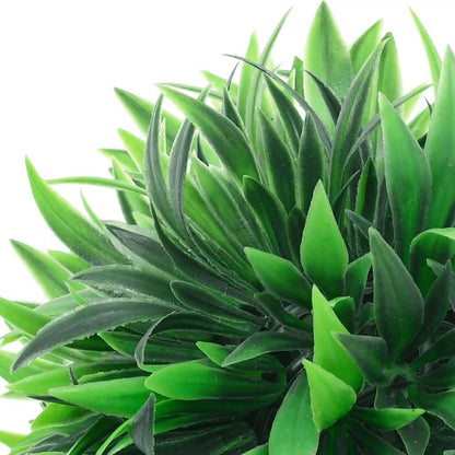 Umělé Buxus Koule S Led Světly 2 Ks Zelené