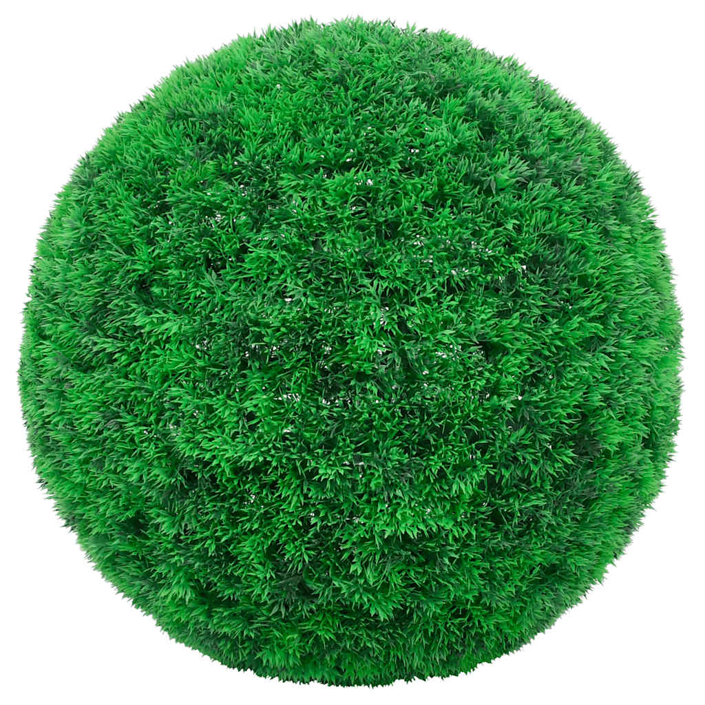 Umělé Buxus Koule S Led Světly 2 Ks Zelené