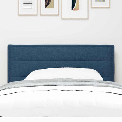 Čelo Postele Modrá 80 Cm Textil