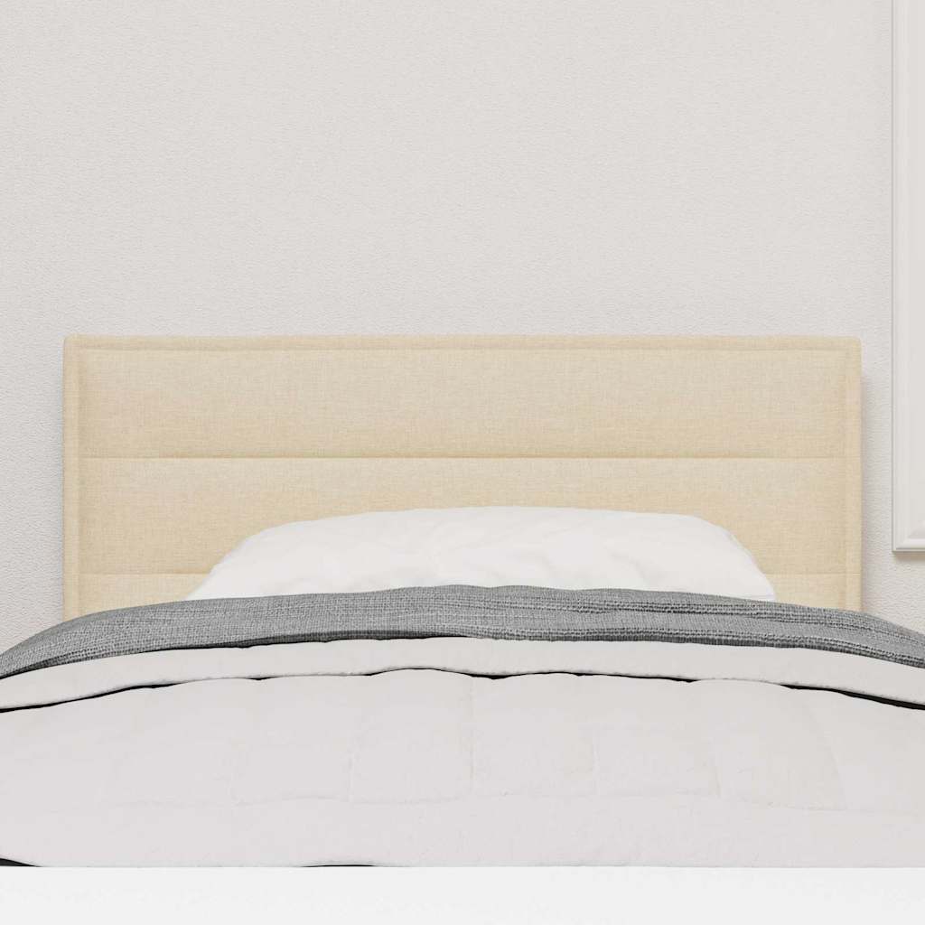 Čelo Postele Krémová Textil