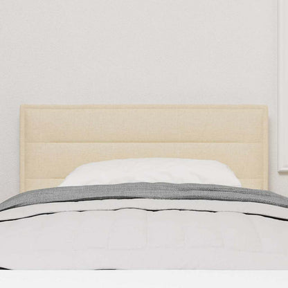 Čelo Postele Krémová Textil
