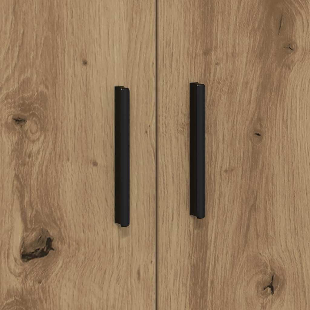 Úložná Skříňka 2 Ks Artisanový Dub 108 X 41 X 40 Cm