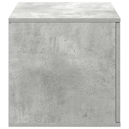 Úložná Skříňka 2 Ks Betonově Šedá 103 X 41 X 40 Cm