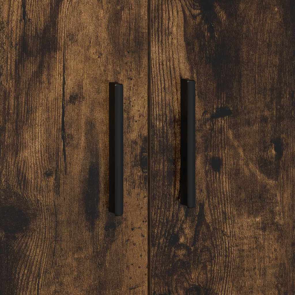 Úložná Skříňka 2 Ks Kouřový Dub 103 X 41 X 40 Cm
