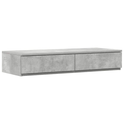 Zásuvky Pod Postel Betonově Šedá 100 X 36,5 X 16,5 Cm