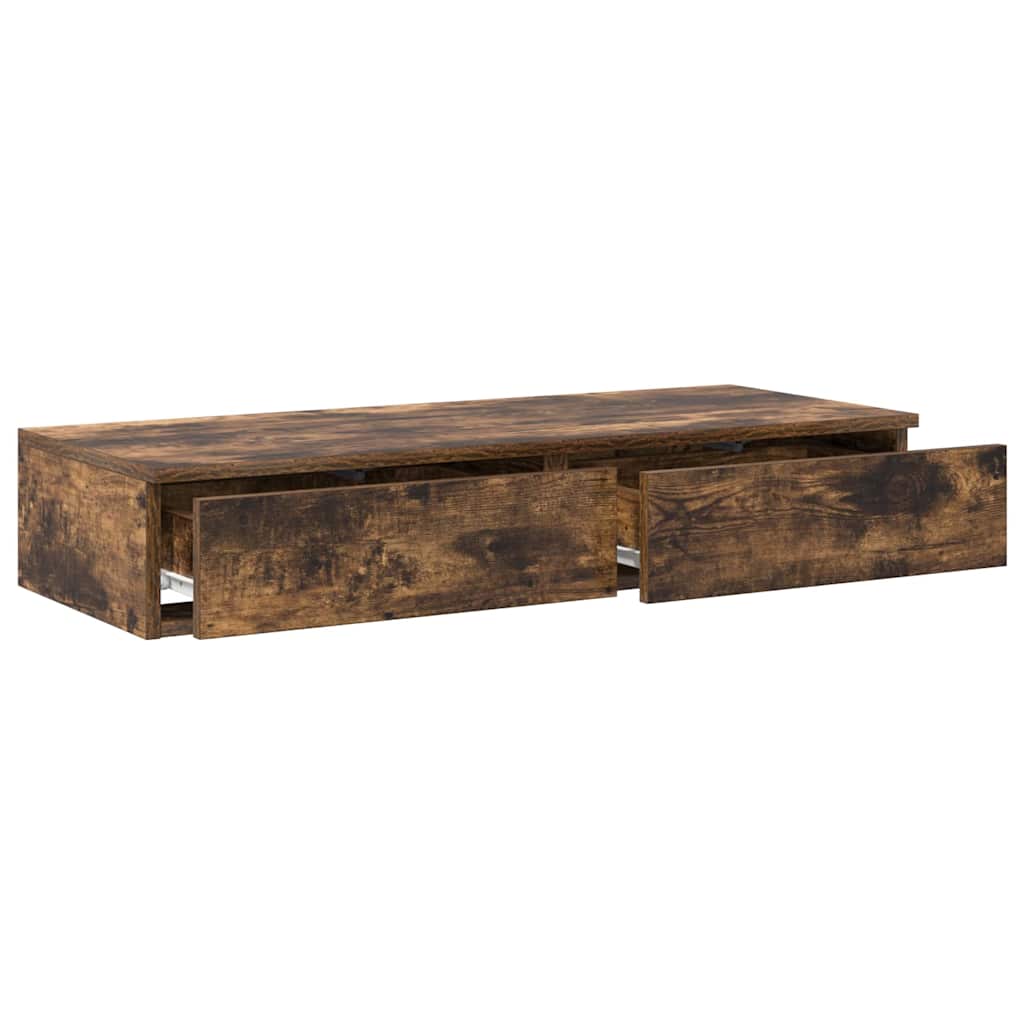 Zásuvky Pod Postel Kouřový Dub 100 X 36,5 X 16,5 Cm