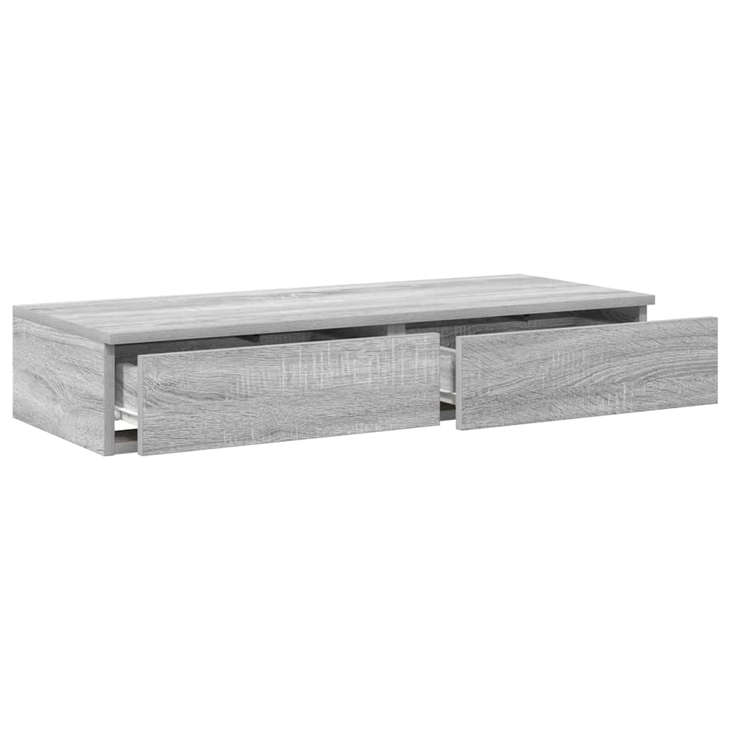 Zásuvky Pod Postel Šedá Sonoma 100 X 36,5 X 16,5 Cm