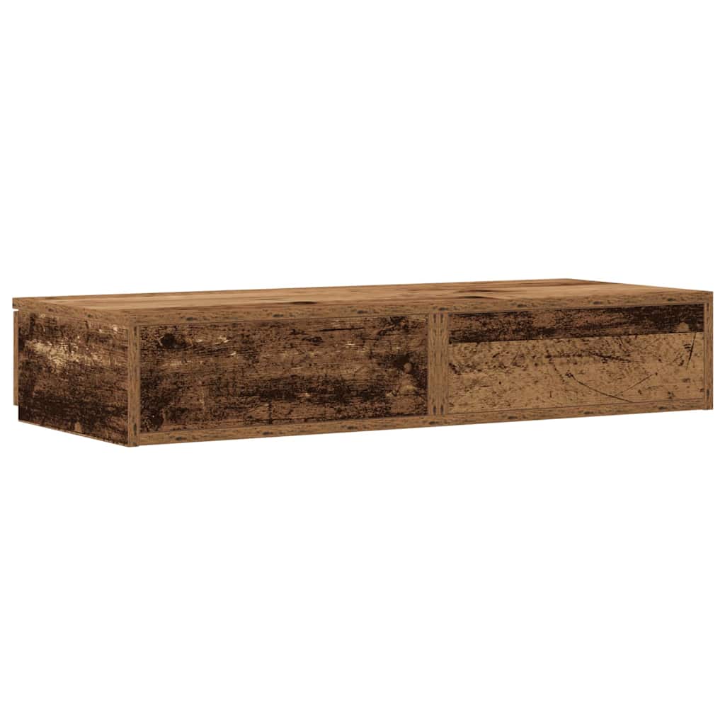 Zásuvky Pod Postel Staré Dřevo 100 X 36,5 X 16,5 Cm