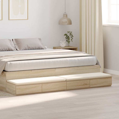 Zásuvky Pod Postel Sonoma Dub 200 X 36,5 X 16,5 Cm
