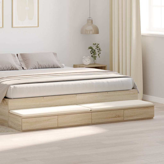 Zásuvky Pod Postel Sonoma Dub 200 X 36,5 X 16,5 Cm