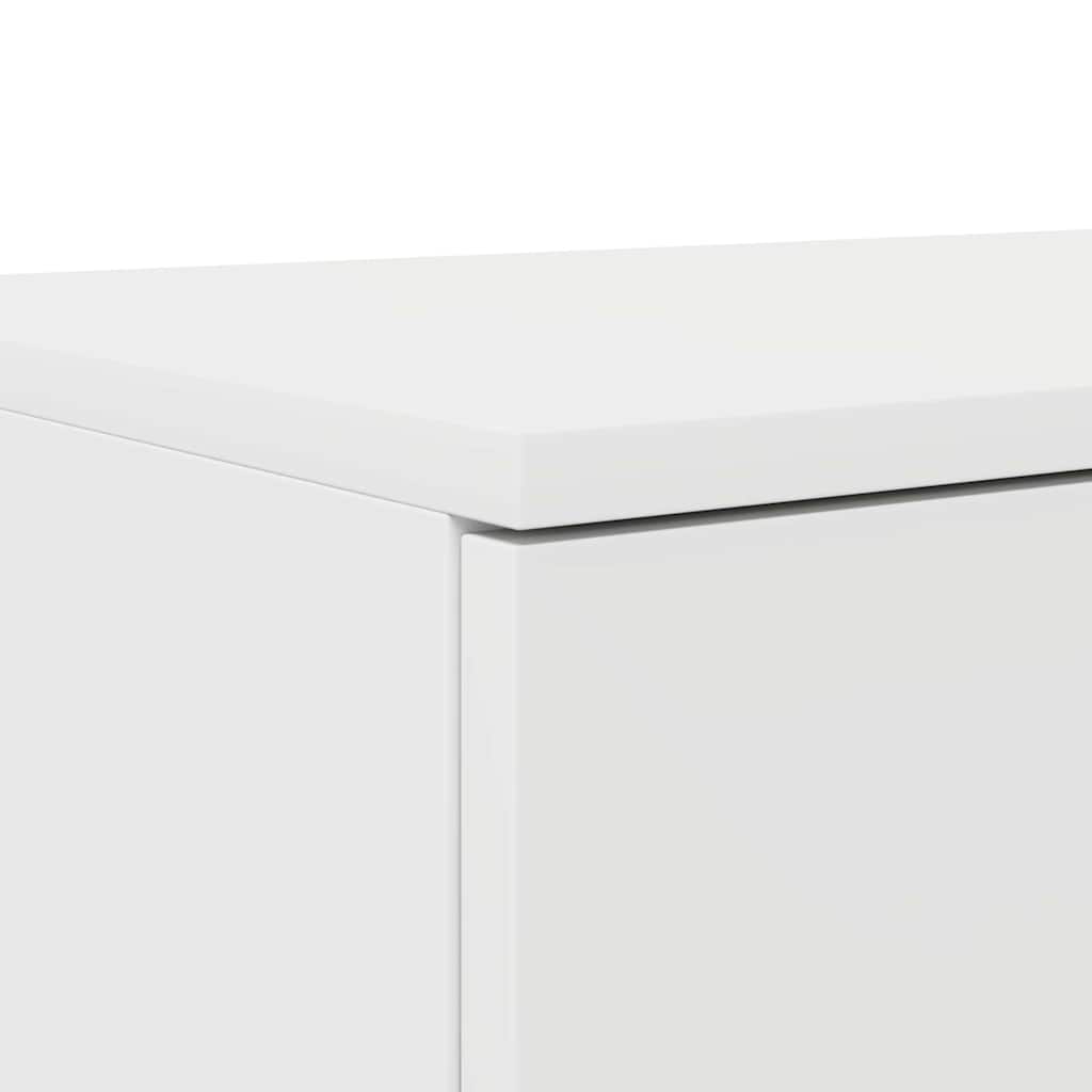 Zásuvky Pod Postel Bílá 80 X 36,5 X 16,5 Cm Kompozitní Dřevo