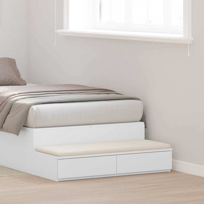 Zásuvky Pod Postel Bílá 80 X 36,5 X 16,5 Cm Kompozitní Dřevo