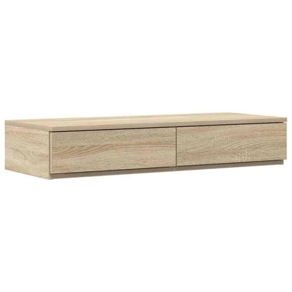Zásuvky Pod Postel Se Zásuvkou Sonoma Dub 80 X 36,5 X 16,5 Cm