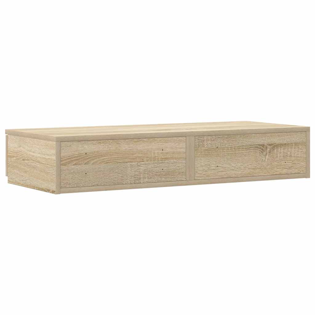 Zásuvky Pod Postel Se Zásuvkou Sonoma Dub 80 X 36,5 X 16,5 Cm
