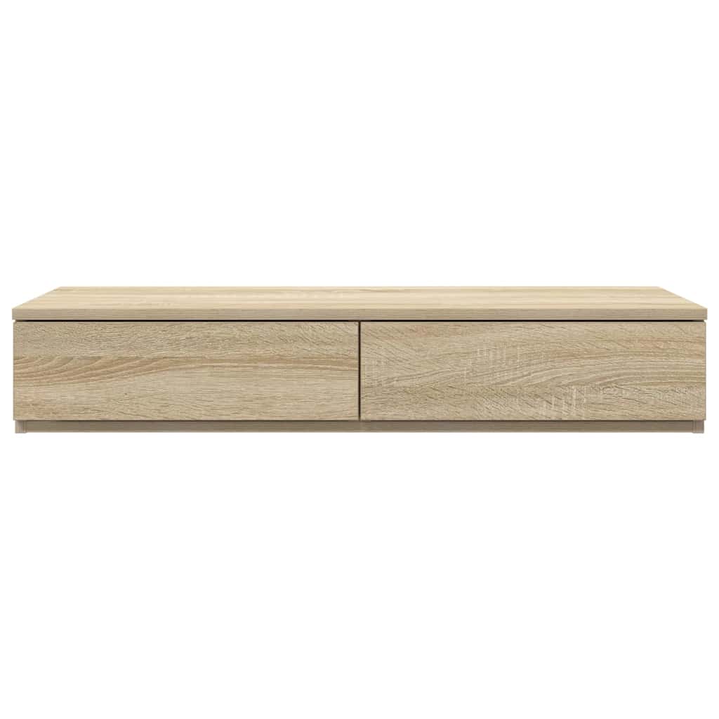 Zásuvky Pod Postel Se Zásuvkou Sonoma Dub 80 X 36,5 X 16,5 Cm