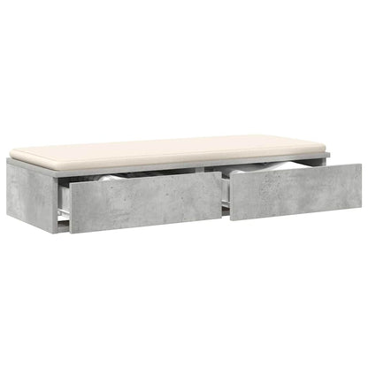 Zásuvky Pod Postel Betonově Šedá 80 X 36,5 X 16,5 Cm