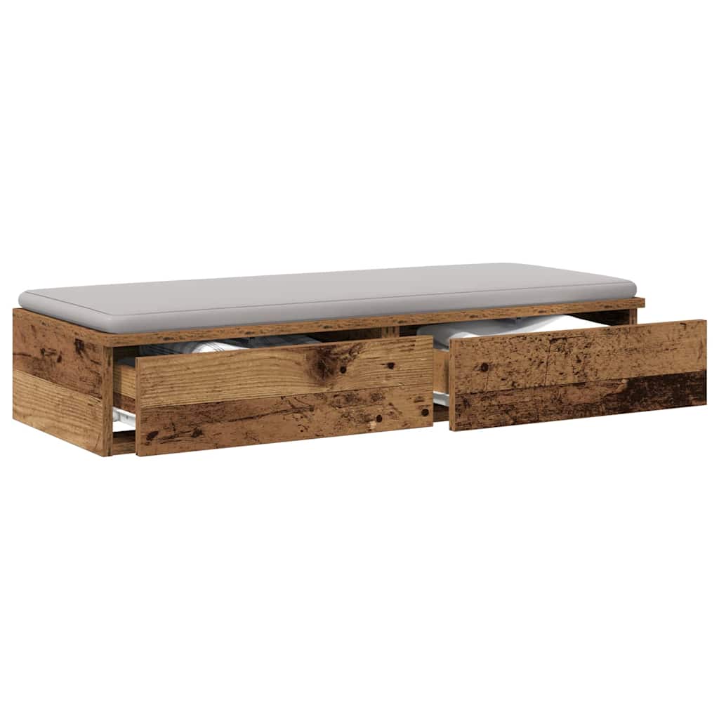 Zásuvky Pod Postel Staré Dřevo 80 X 36,5 X 16,5 Cm