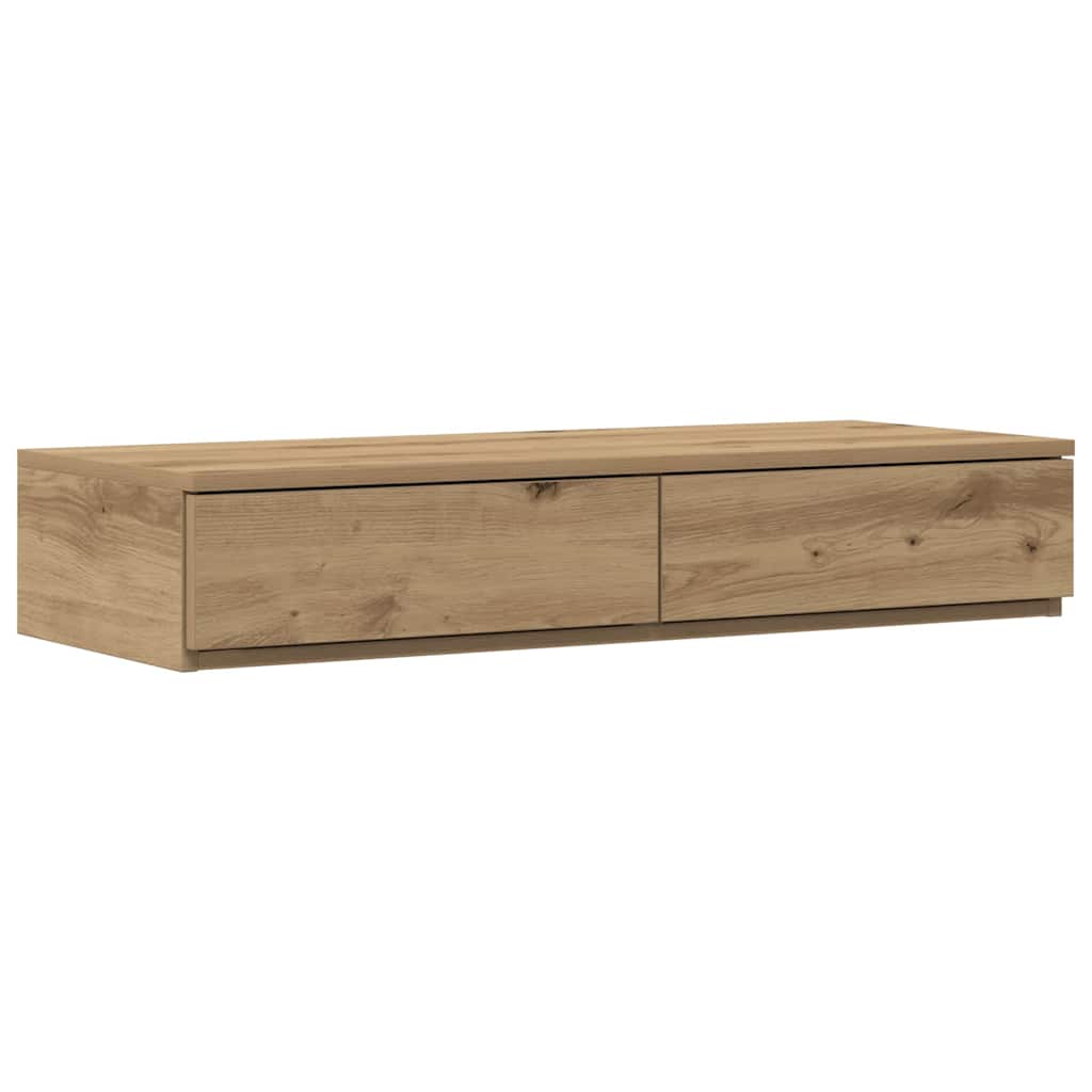 Zásuvky Pod Postel Artisanový Dub 80 X 36,5 X 16,5 Cm