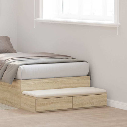 Zásuvky Pod Postel Se Zásuvkou Sonoma Dub 90 X 36,5 X 16,5 Cm