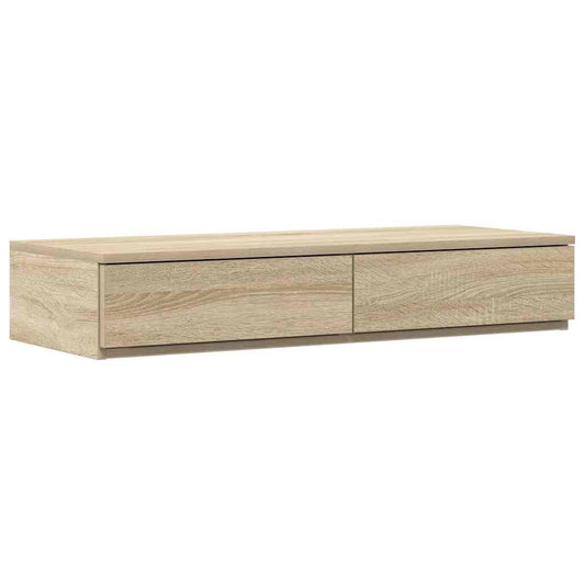 Zásuvky Pod Postel Se Zásuvkou Sonoma Dub 90 X 36,5 X 16,5 Cm