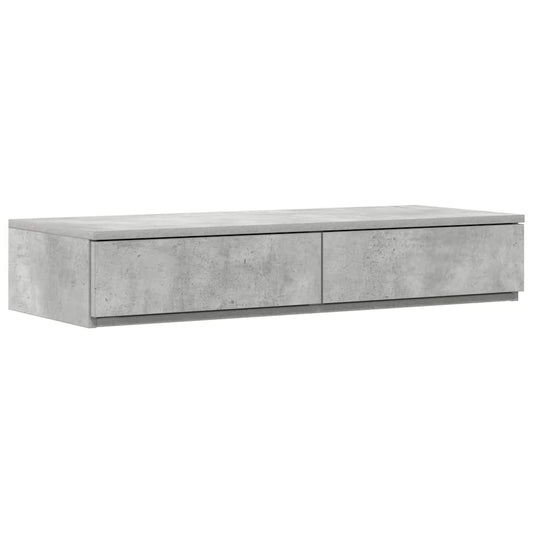 Zásuvky Pod Postel Betonově Šedá 90 X 36,5 X 16,5 Cm