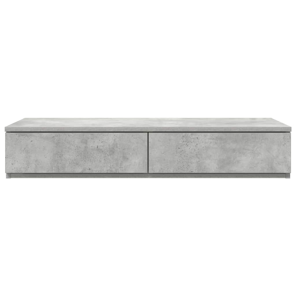 Zásuvky Pod Postel Betonově Šedá 90 X 36,5 X 16,5 Cm
