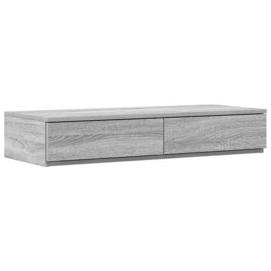 Zásuvky Pod Postel Šedá Sonoma 90 X 36,5 X 16,5 Cm