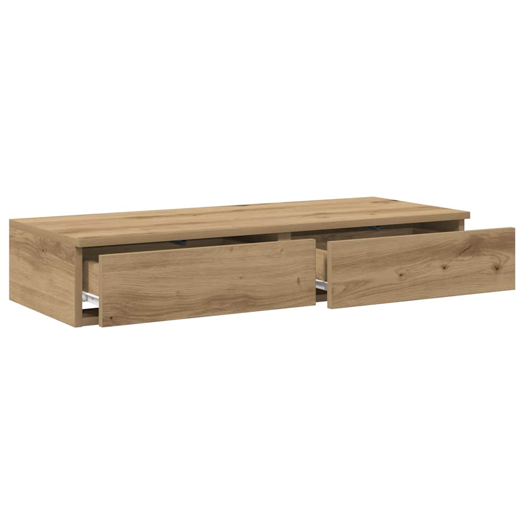 Zásuvky Pod Postel Artisanový Dub 90 X 36,5 X 16,5 Cm