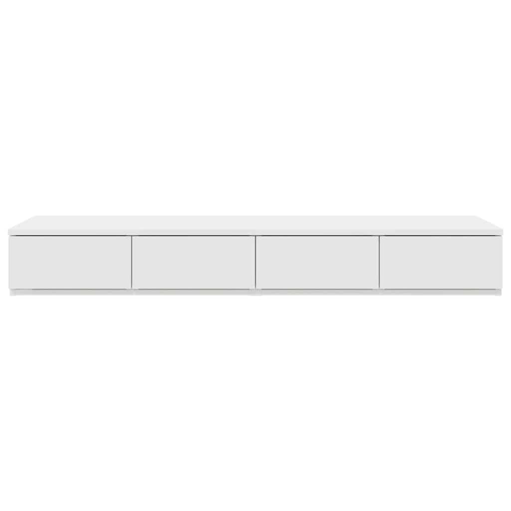 Zásuvky Pod Postel Bílá 120 X 36,5 X 16,5 Cm Kompozitní Dřevo