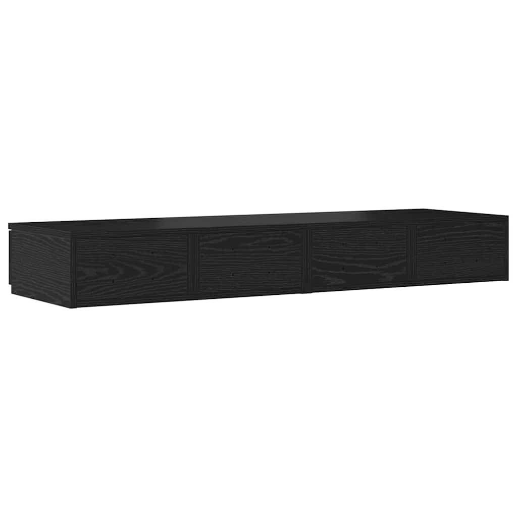 Zásuvky Pod Postel Černý Dub 120 X 36,5 X 16,5 Cm
