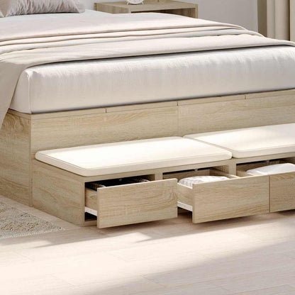 Zásuvky Pod Postel Sonoma Dub 120 X 36,5 X 16,5 Cm
